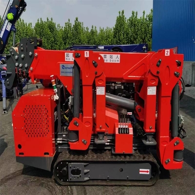 10tonはえジブ22.5M 5tonとの狭いスペース使用くものクローラー クレーン持ち上がる高さ