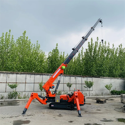 2500kg 望遠鏡式 スパイダークレーン 重荷物を持ち上げ,移動するための活動