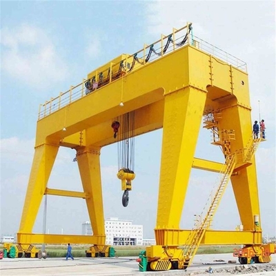 カスタマイズされた頑丈な二重ビーム ガントリー クレーン35ton 45ton 60ton 100ton