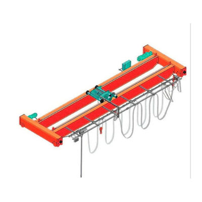 10トン カスタマイズされた速度 高強度鋼 シングルガーダー天井クレーン 12ヶ月保証付き