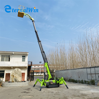 AC電源 12m 240kg クローラースパイダーマン エレベーター ディーゼルエンジンで駆動