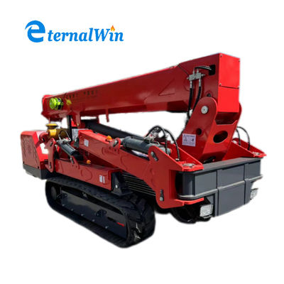 定格荷重 1.2 トン 2 トン 3 トン 5 トン 8 トン 10 トン 12 トン 電気およびディーゼル動力付き鋼鉄スパイダークローラクレーン