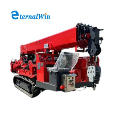 2.7トン スパイダークローラクレーン、100トン吊り上げ能力