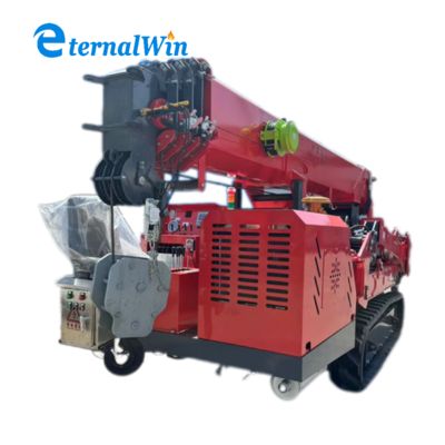 80トン スパイダークローラクレーン、最大高さ32m、油圧制御