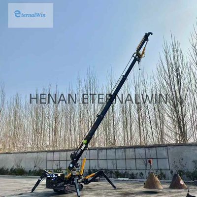 3-12 トン リモート制御 スパイダークローラークレーン 建設用