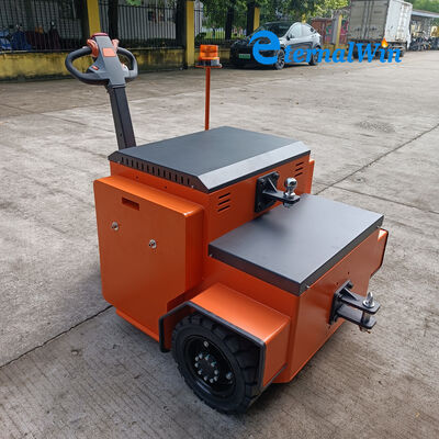 定格牽引力7000Nの牽引式トラクター ウォーキー式トラクター 走行速度2～3km/h 重量物の積み降ろしと輸送向け