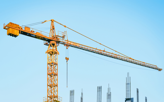 Flat Top Tower Crane QTZ Series Construction Lifting Equipment High Rise Building China Manufacturer